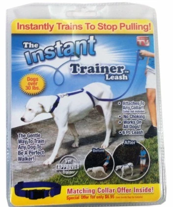 Retractable Easy Walk Dog Instant Trainer Leash (JG0012)