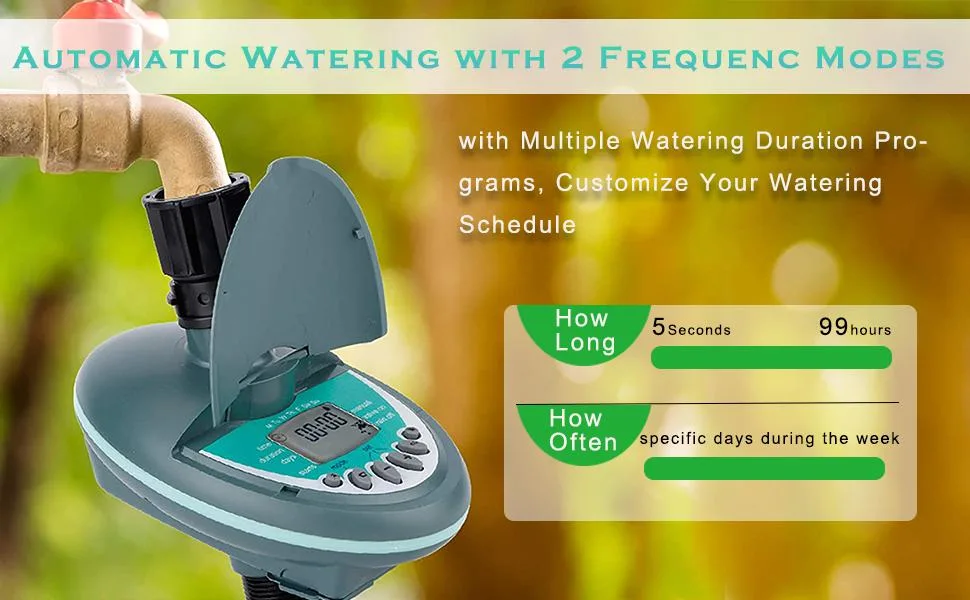 Programmable Single-Outlet Digital Hose Faucet Water Timer