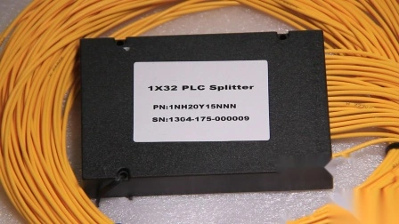 Divisor de fibra óptica 1X4, 0,9mm, SC/APC, divisor de PLC sin bloqueo